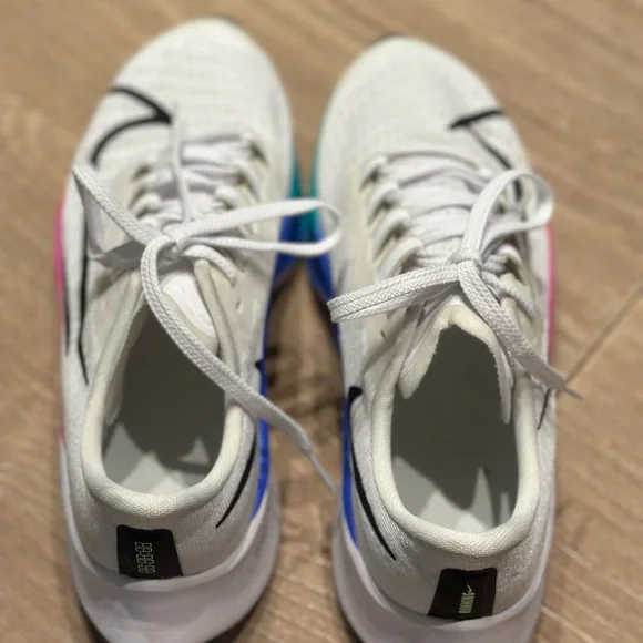 Nike Air Zoom Pegasus 37 White Multi - Picture 9 of 10